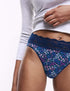 Marks & Spencer "5pk Cotton Rich Printed High Leg Knickers"